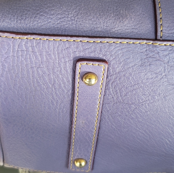 Dooney & Bourke Lavender Dome Satchel - Picture 10 of 16